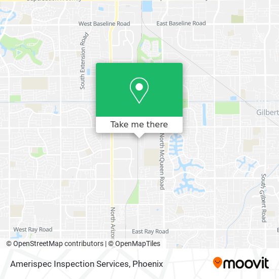 Amerispec Inspection Services map