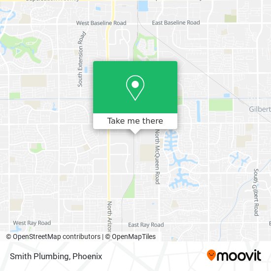 Smith Plumbing map