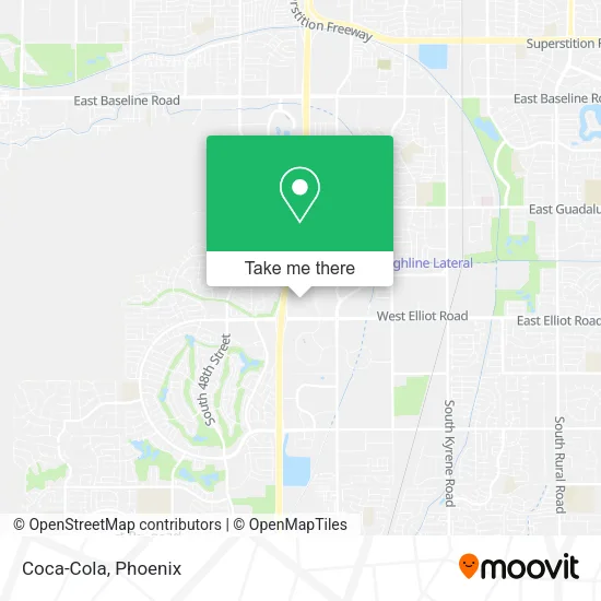 Coca-Cola map