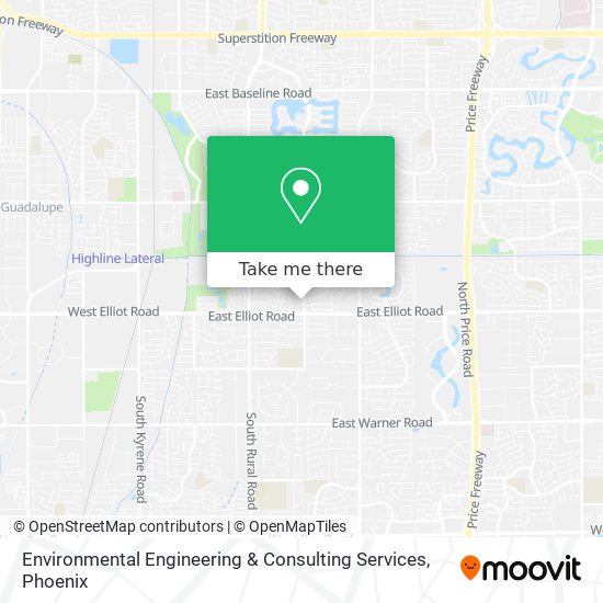 Environmental Engineering & Consulting Services map