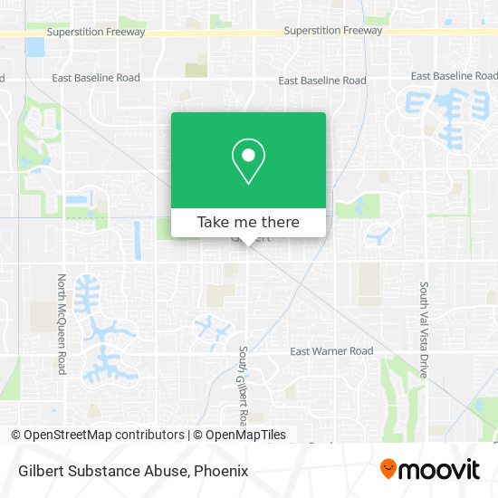 Mapa de Gilbert Substance Abuse