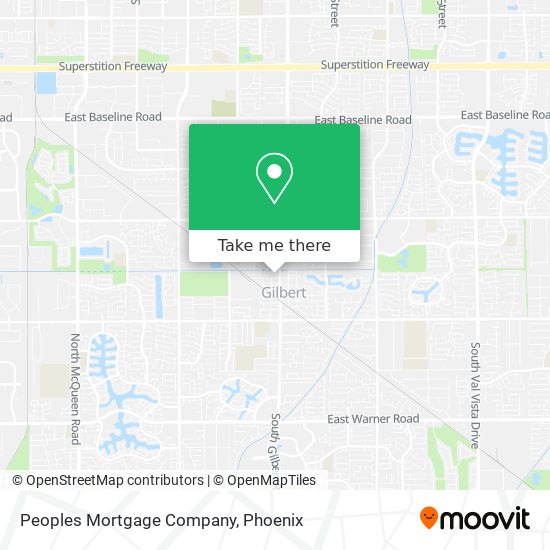 Peoples Mortgage Company map