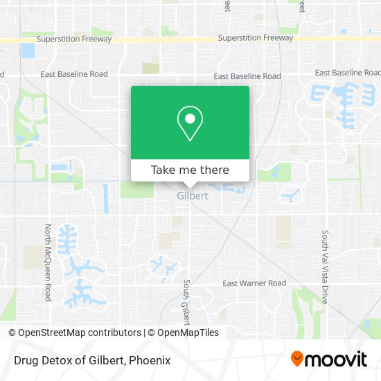 Drug Detox of Gilbert map