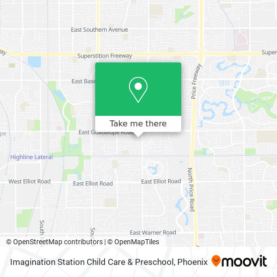 Mapa de Imagination Station Child Care & Preschool