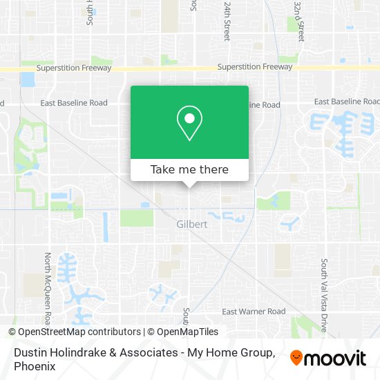 Dustin Holindrake & Associates - My Home Group map