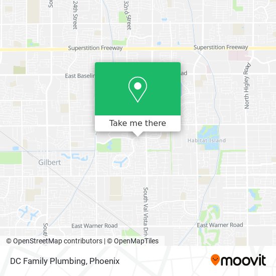 DC Family Plumbing map