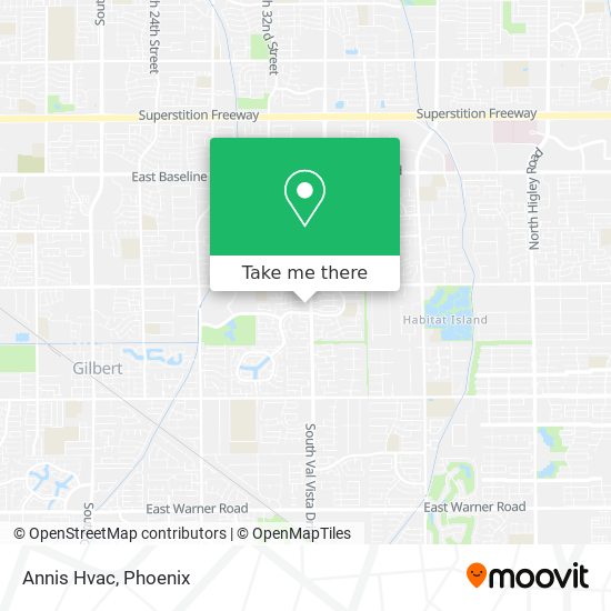 Annis Hvac map