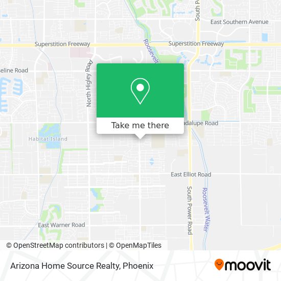 Arizona Home Source Realty map