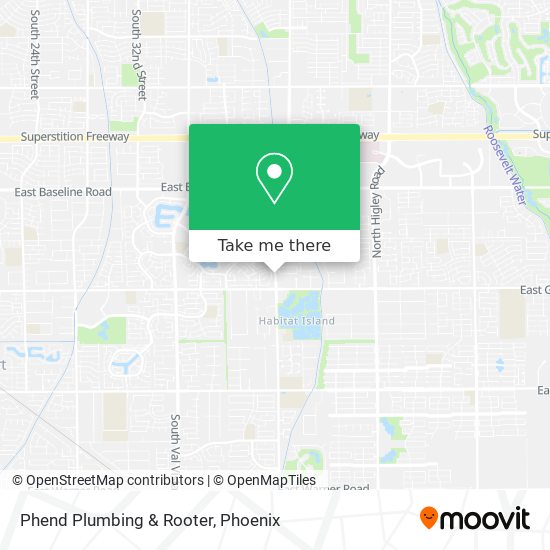 Phend Plumbing & Rooter map