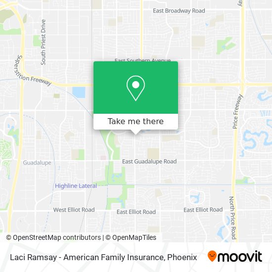 Laci Ramsay - American Family Insurance map