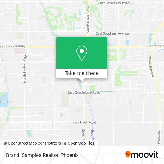 Brandi Samples Realtor map