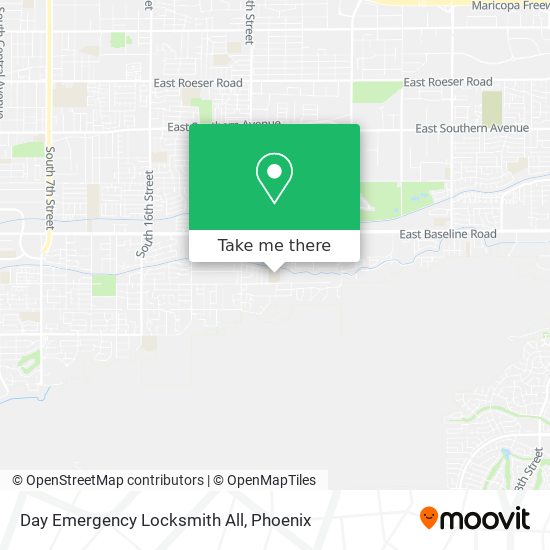 Day Emergency Locksmith All map