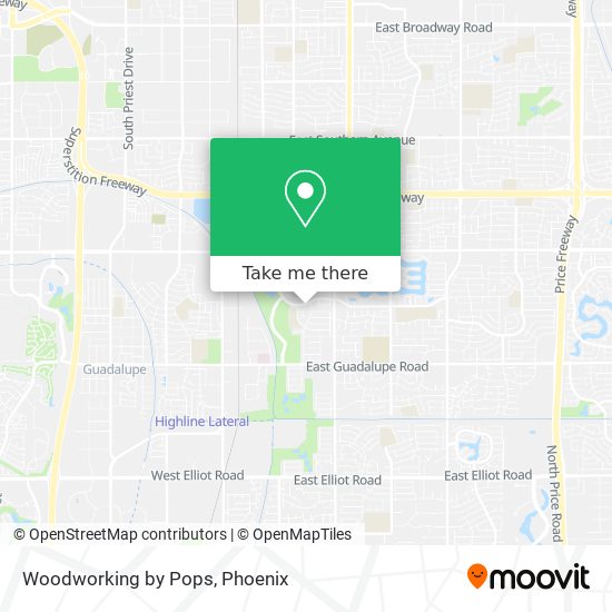 Woodworking by Pops map