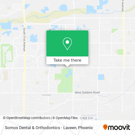 Somos Dental & Orthodontics - Laveen map