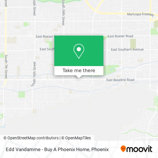 Mapa de Edd Vandamme - Buy A Phoenix Home