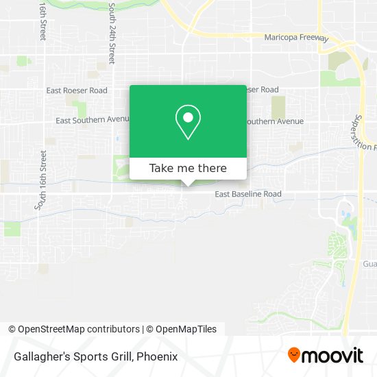 Mapa de Gallagher's Sports Grill