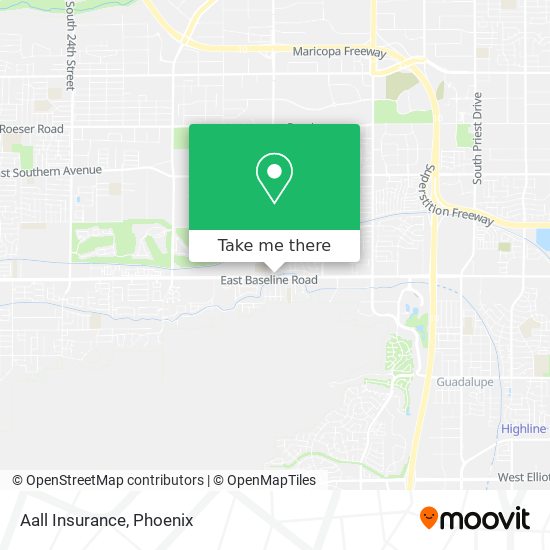 Aall Insurance map
