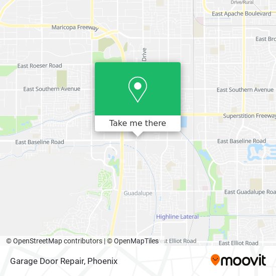 Garage Door Repair map