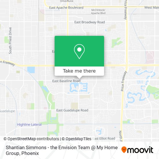 Shantian Simmons - the Envision Team @ My Home Group map