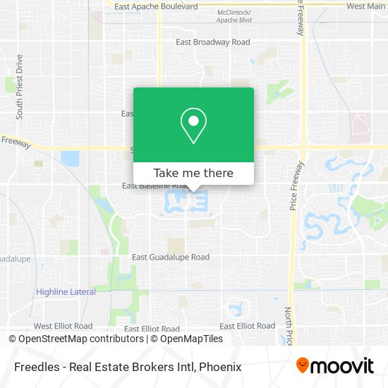 Mapa de Freedles - Real Estate Brokers Intl