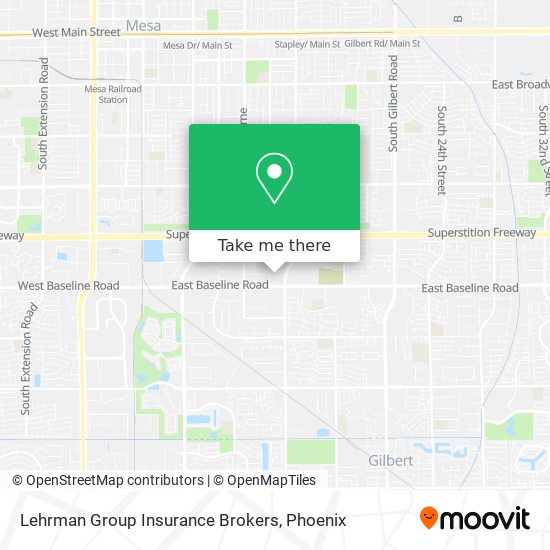 Mapa de Lehrman Group Insurance Brokers