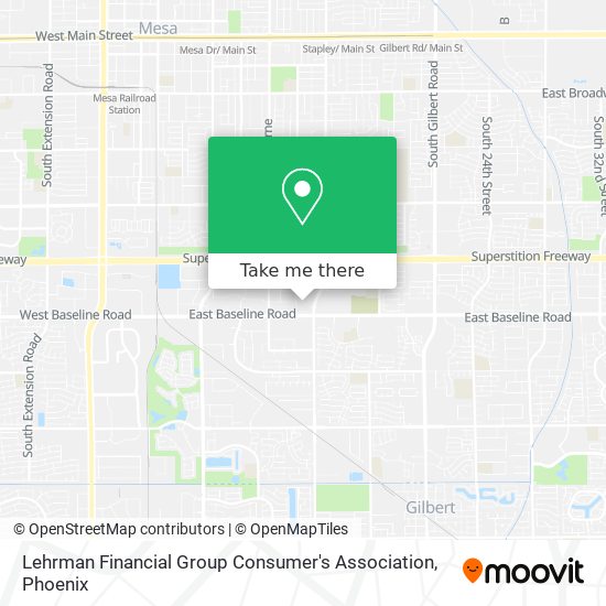 Mapa de Lehrman Financial Group Consumer's Association