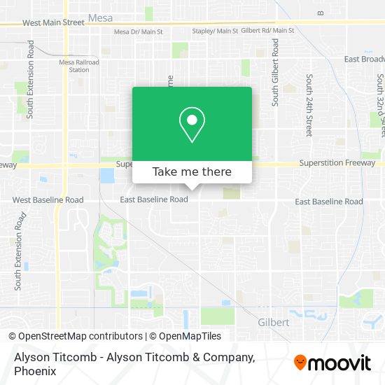 Alyson Titcomb - Alyson Titcomb & Company map