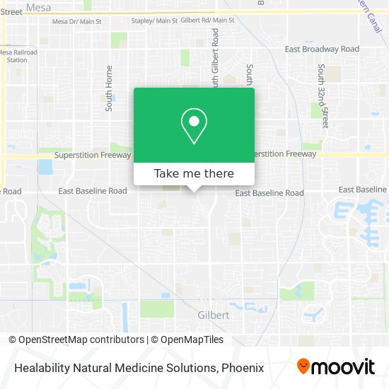Healability Natural Medicine Solutions map