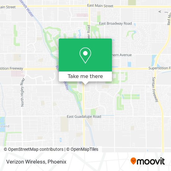 Verizon Wireless map