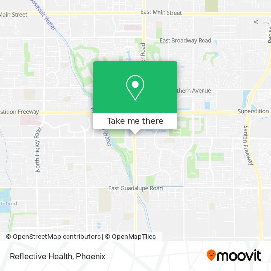 Reflective Health map