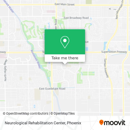 Mapa de Neurological Rehabilitation Center