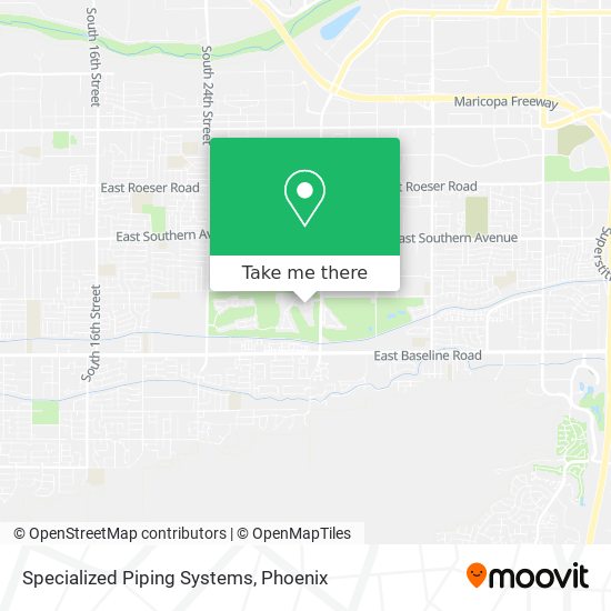 Mapa de Specialized Piping Systems