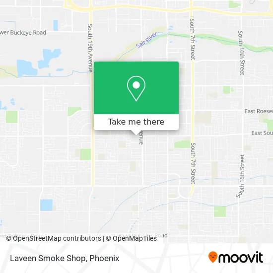 Laveen Smoke Shop map