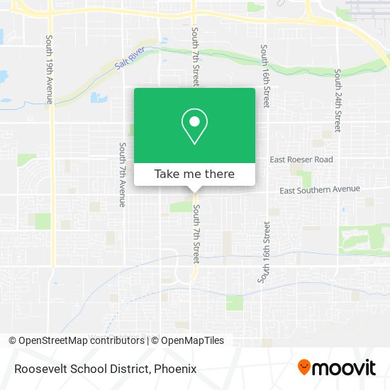 Roosevelt School District map