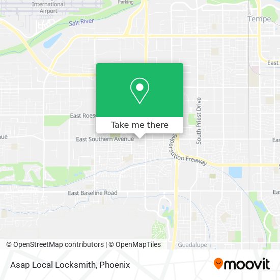 Asap Local Locksmith map