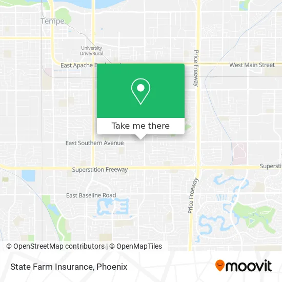 State Farm Insurance map