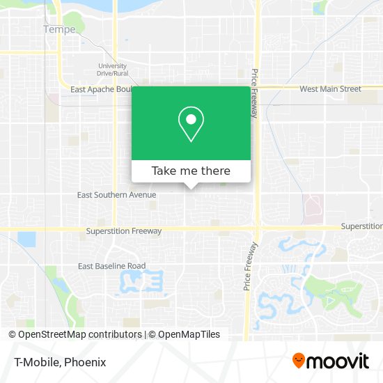 T-Mobile map