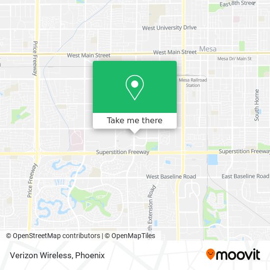 Verizon Wireless map