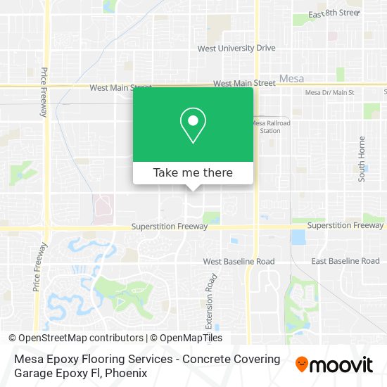 Mesa Epoxy Flooring Services - Concrete Covering Garage Epoxy Fl map