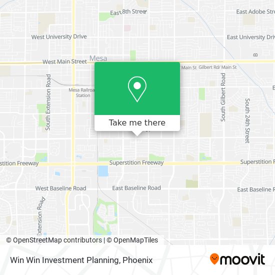 Win Win Investment Planning map