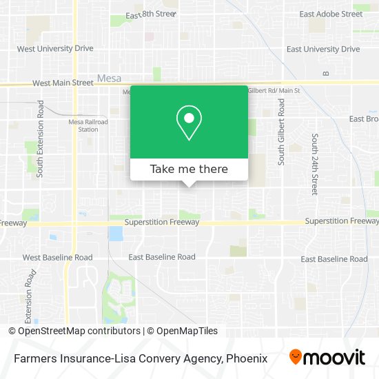 Farmers Insurance-Lisa Convery Agency map