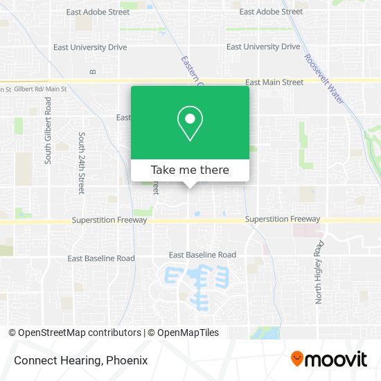 Connect Hearing map