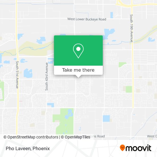 Pho Laveen map