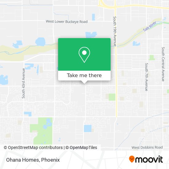 Ohana Homes map