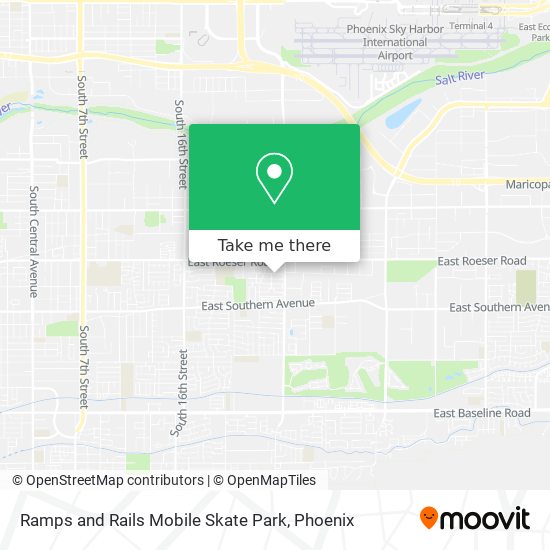 Ramps and Rails Mobile Skate Park map