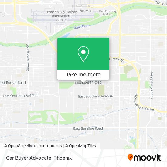 Car Buyer Advocate map