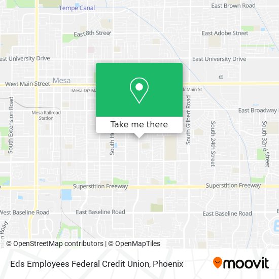 Mapa de Eds Employees Federal Credit Union