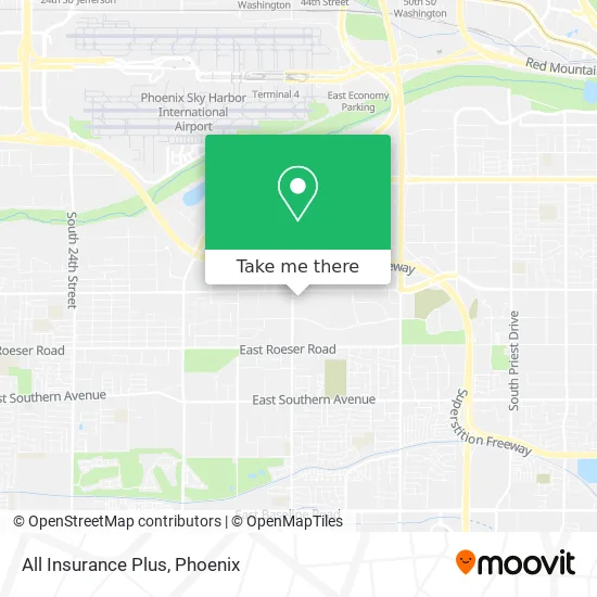 All Insurance Plus map