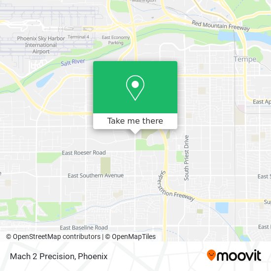 Mach 2 Precision map