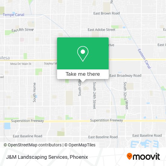 J&M Landscaping Services map